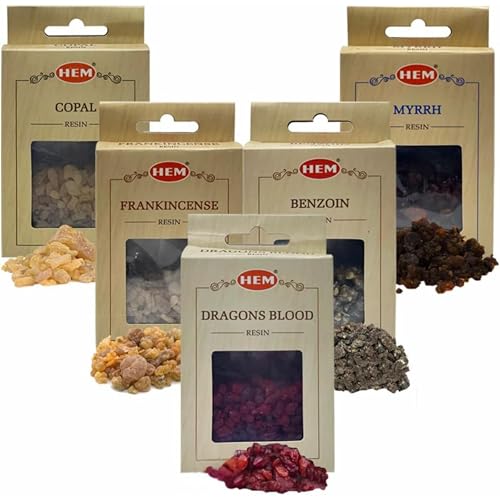 TRUMIRI Dragon's Blood Benzoin Copal Incense Variety Pack