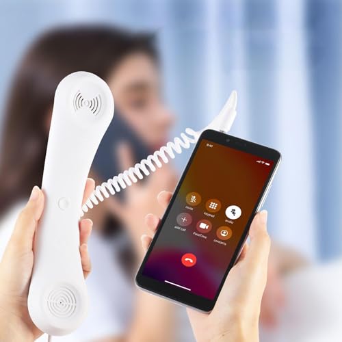 Combiné de téléphone rétro Type-C pour soulager la fatigue d'appel