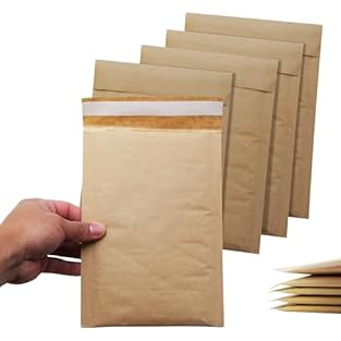 ✉︎📬📜✉︎ SECURE SHIPPING - Each envelope features a cushioned bubble lining that provides excellent protection for your items, absorbing shocks and preventing damage during transit! ✉︎📬📜✉︎ SELF SEALING CLOSURE - The convenient self-sealing strip on the...