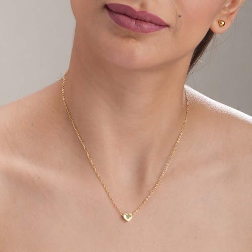 PALMONAS Paris Heart Necklace for Women - Waterproof & Anti Tarnish Jewellery | Gold Plated Necklace Chain, Gift For Women & Girls 5 PALMONAS Paris Heart Necklace for Women - Waterproof & Anti Tarnish Jewellery | Gold Plated Necklace Chain, Gift For Women & Girls - Image 5
