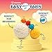 Wimmsie Crochet Animal Kit for Beginners - Easy Beginner Crochet Kit for Kids - Amigurumi Chicken Chick & Egg - 3 Kawaii Stuffed Animals - Cute DIY Yarn Plush