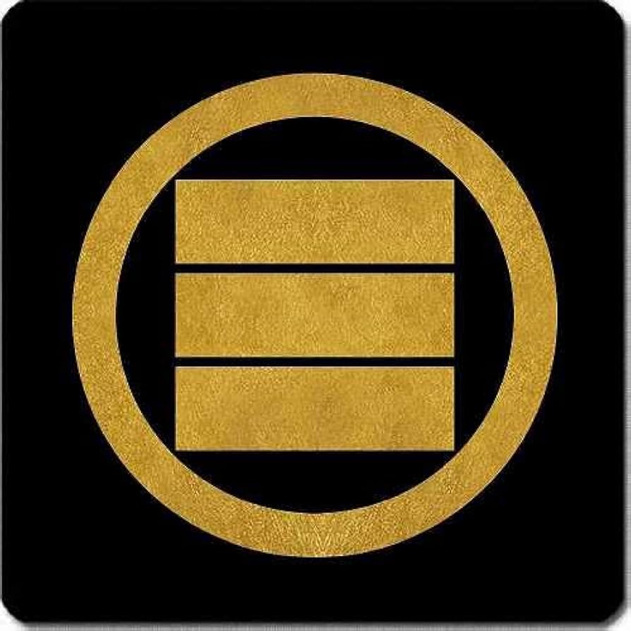 品質保証書付き　家紋額　紋章　24K 品質保証書付き 家紋額 紋章 24K