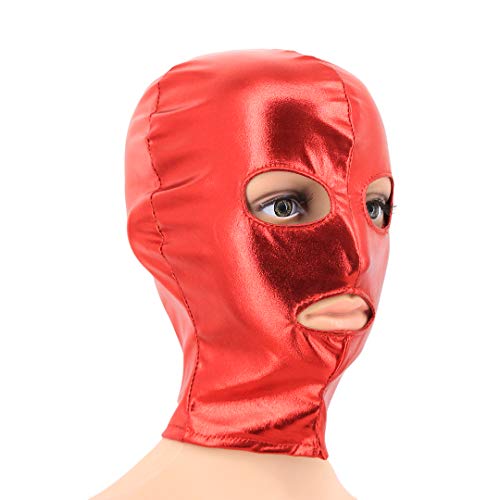 Image of Metallic Cycling Face Neck Mask Hat Ultra Balaclava Hood