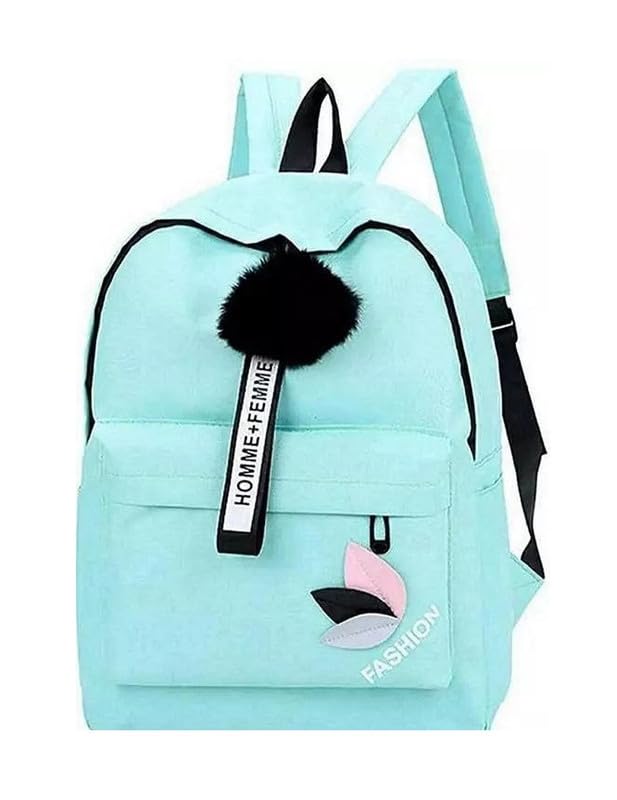 Fashion backpack for girls women college school travel PU printed single compartment daily use bag lightweight-picture-53