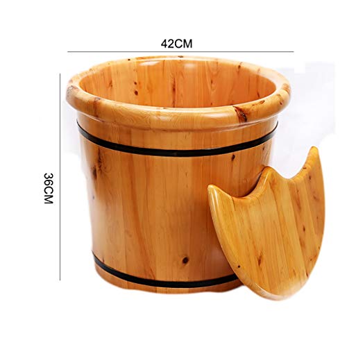 Katzowen Bañera de Madera para Pies 42x36cm miniatura 2