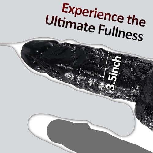 Image of 12.6 Inch Huge Giant Dildo, 3.5'' Diameter Realistic Thick Big Dildos for G-Spot with Strong Suction Cup for Hands-Free Play, Adult Sex Toys for Ultimate Pleasure