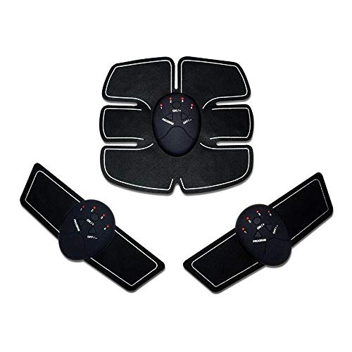 Tonificador 5 Em 1 Muscular Abdominal Estimulo Eletrico Abdomen Pernas Bumbum