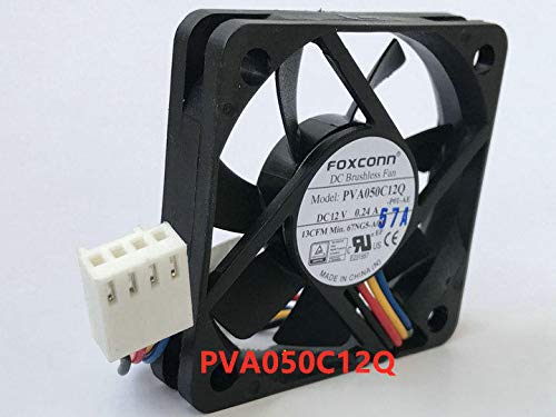 Generic Cooling Fan Cooler for FOXCONN PVA050C12Q 5CM 5010 5CM4-Pin/Wire