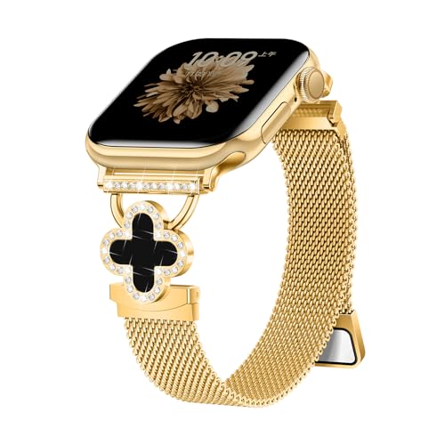 Slim Milanese Loop Band for Apple Watch Bands for Women 40mm 41mm 42mm 38mm