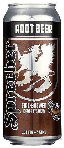 Sprecher Root Beer Soda, Kosher, 16 Fluid Ounce (Pack of 12)