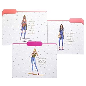 Graphique Rong Rong Divas Aktenordner Set, 9 Ordner
