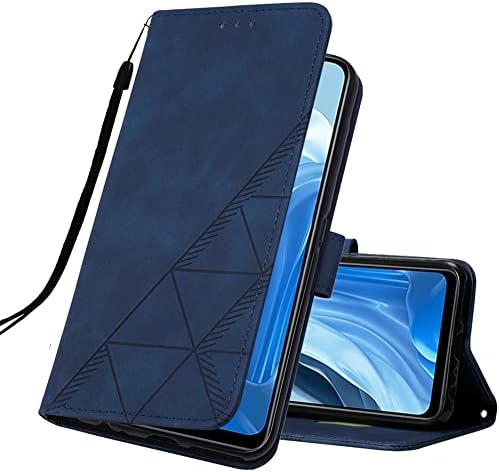 HualuBro Cover per Oppo Realme 6, Flip Cover a Libro in Premium PU Pelle Magnetica Antiurto Case Portafoglio Custodia per Oppo Realme 6 Cover - Marrone