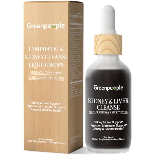 GREENPEOPLE Kidney & Liver Cleanse Detox & Repair Drops
