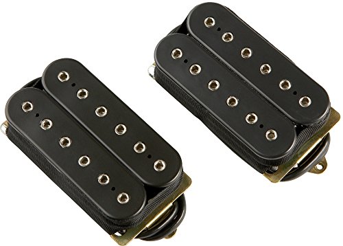Dimarzio GG2101A3BK Modern Metal set Pre-wired Pickup Set for Les