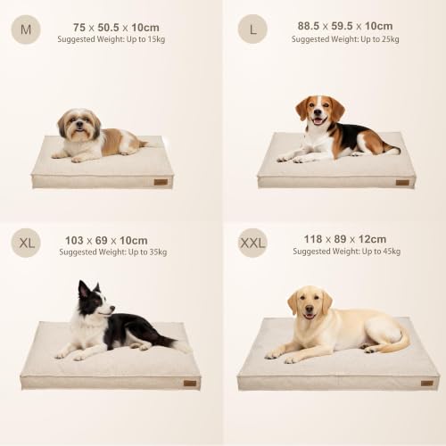 Panier chien grande taille tapis dehoussable lavable et impermeable - 3
