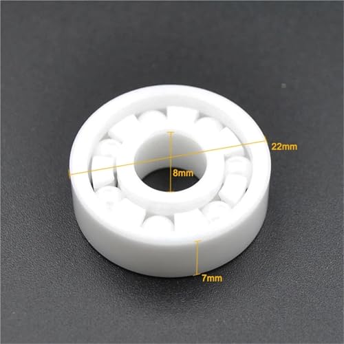 Roulements à billes 608 en céramique 8x22x7 mm pour une rotation fluide x10