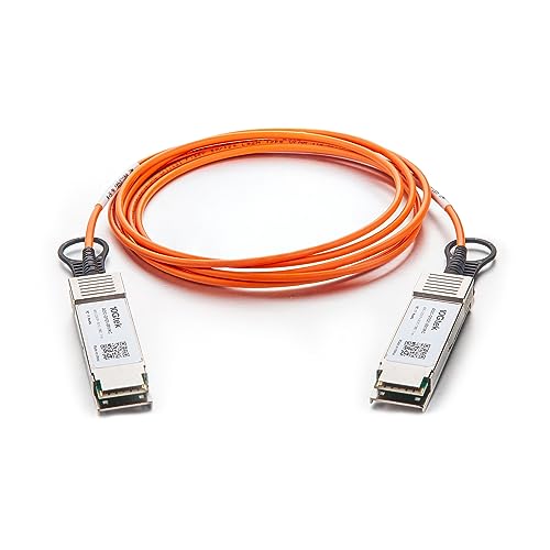 (未使用･未開封品)　StarTech.com QSFP+ アクティブ光ケーブル 30m MSA準拠AOCケーブル 40GbE QSFP40GAO30M 6k88evb MSA Uncoded 30m/98.4ft 40G QSFP+ to QSFP+ AOC Cable - 40 GbE