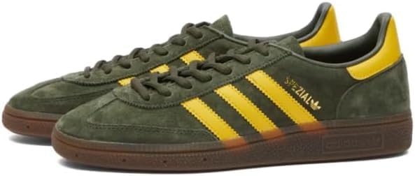 adidas Handball Spezial (Night Cargo/Tribe Yellow/Gum, 41 1/3)