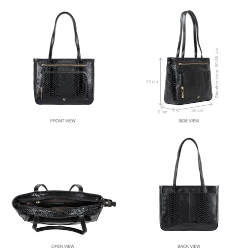 Hidesign black shoulder bag – image 6