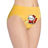 Materialinformationen: 86% Nylon und 14% Spandex, Verwendung von Nylon und Nylongewebe.Die Damen Panties mit großem Stretchgewebe, kein Pilling, kein Kneifen, keine Bindung, nicht zu eng aber nicht locker, reduziert das Erscheinungsbild von Muffin Top. Dieser Damen-Slip graben nicht in die Haut ein oder streckt sich nicht aus. Die Nahtlinien sind glatt und reizen die Haut nicht. Angenehm zu tragen und bleibt den ganzen Tag an Ort und Stelle.