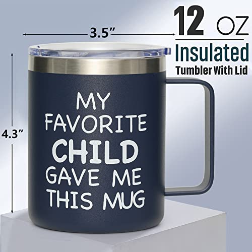 My Favorite Child Gave Me This Funny Coffee Mug- Best Father's Day Gifts For Dad From Son,Daughter,Kids- Unique Christmas Gifts For Dad,Men,Husband- Novelty Birthday Gifts Idea For Dad #TOP2