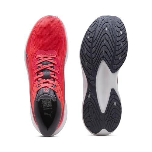 Puma Unisex Pounce Lite 2 Straßen-Laufschuh, Ultra Red-Inky Tiefen, 43 EU – Ansicht 4
