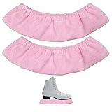 【Diseño De Moda】Este Producto Tiene Un Diseño De Moda Y Una Bonita Y Hermosa Apariencia Rosa. Es Adecuado Para Entusiastas Del Patinaje Artístico De Todas Las Edades. El Diseño Elástico Hace Que Sea Fácil De Poner Y Quitar Y Es Cómodo De Usar.