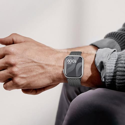 Image of 8 Pack Braided Stretchy Solo Loop Compatible with Apple Watch Bands Women