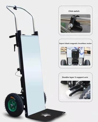 Carretilla eléctrica para escaleras con batería miniatura 3