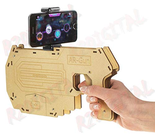 r2digital® Pistola Da Gioco Realtà Aumentata BLUETOOTH AR Game Gun
