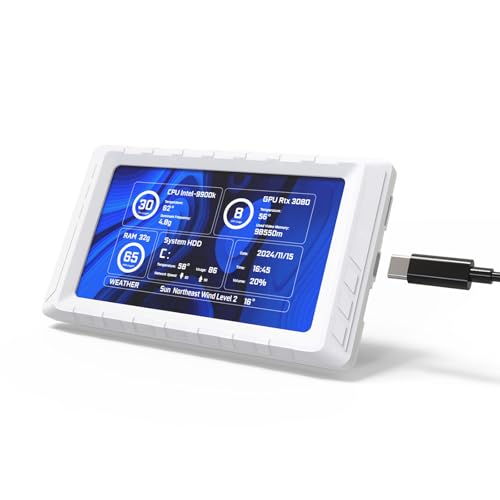 Pantalla LCD flexible de cinco para entretenimiento en el hogar, resolución completa de 854 x 480, transportable con pantalla dinámica