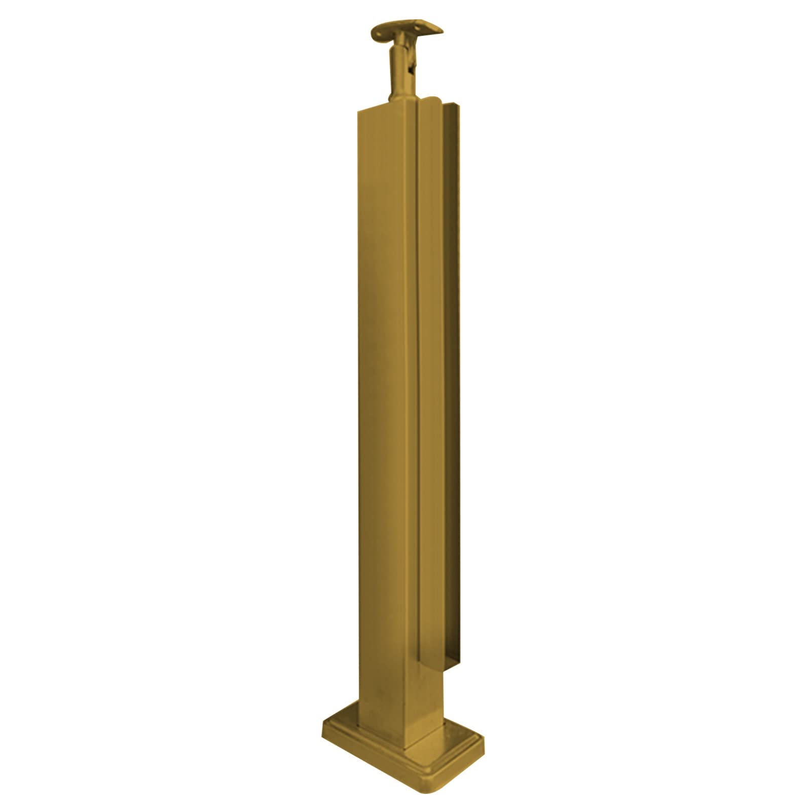 Poteau de balustrade garde-corps en inox pour rampe d'escalier et clôture de balcon