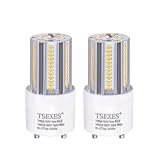 Upgrade Gu24 Light Bulbs,10W (100W Equivalent), 3000K Warm White, Replacement 2 Prong T2 Spiral CFL...