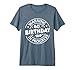 Warning 60th Birthday Trip in Progress Funny 60 Years Old Men's Premium Tri-Blend T-Shirt, Slate Grey, Large