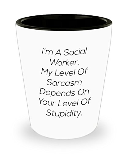 Valentine's Day Funny Gifts for Social Workers, Unique Sarcastic Gifts from Friends, Thoughtful Gifts for Social Workers