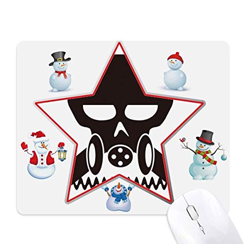 Tapis de souris Cyborg Gas Head avec motif bonhomme de neige futuriste