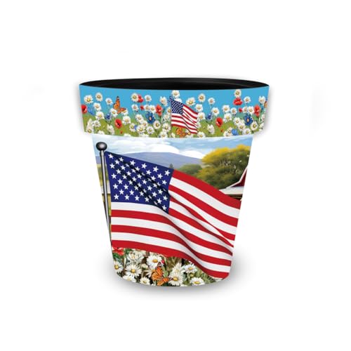 Briarwood Lane American Flower Field Small Planter