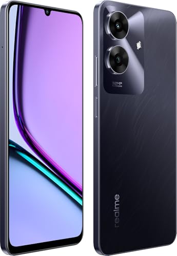 Image of realme C61 4G (6GB, 128GB , Marble Black)