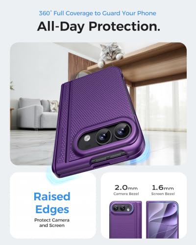 SIXBOX for iPhone U Case with Stand, Dark Purple