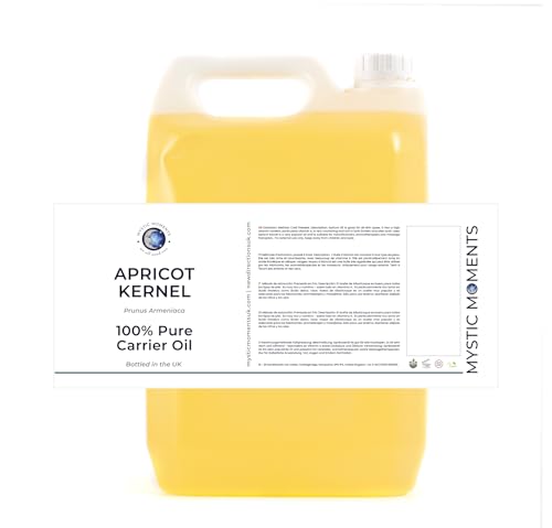 Mystic Moments L’Huile de Noyau d'Abricot - 5 Litres - 100% Pur