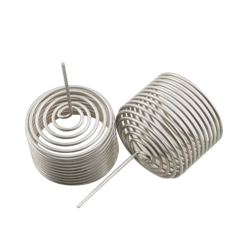 Contenedores cilíndricos de acero para fertilizante bonsái 10 pcs miniatura 3