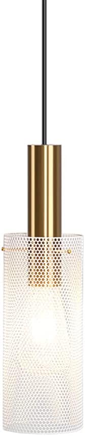LED Chandeliers , Modern Pendant Lighting 1-Light V-intage Industrial Hanging Light Fixtures with Cylindrical Mesh Hollow Shade Simplicity Kitchen Island Lighting for Bedside Living Room Farmhouse Foy