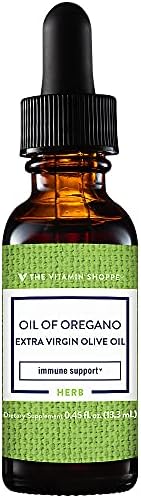 The Vitamin Shoppe Oil of Oregano 50MG, Wild Mediterranean Herbal Supplement that Supports a Healthy Immune System, EVOO, Made with Extra Virgin Olive Oil, Wild Oregano Oil (0.45 Fluid Ounces Liquid) image 4
