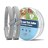 UDyoude Flea Collar for Small Dogs, Flea and Tick Collar for Puppy, Small Dog Flea Collar Under 18 lbs, 8 Months Protection-2P