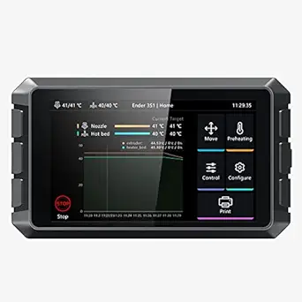 Official Creality Sonic Pad, 64-bit Smart Pad Based on Klipper, Improve Print Speed and Quality, Can Control 4 Printers, for Ender-3 V2, Ender-3 S1, Ender-3 S1 Pro and Most FDM 3D Printers