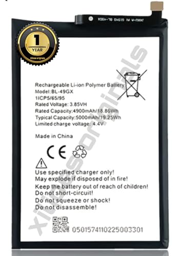 Image of BL-49GX Battery for Infinix Hot 11S / Note 10 / Note 7 / X690 / X657 / X6812 Battery with 1 Year Warranty**** T299