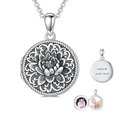 Lotus Locket+Photo+Text