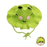 Cat Hat for Cats, Pet Cute Halloween Christmas Party Costume Accessories Headwear Comfortable for Puppy Cat Kitten Pet Puppies 11-14' (Green)