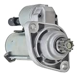 TIYWPU Starter Motor Compatible with VW Passat 2005-2010 Golf V Skoda II 02M911021C 02M911021D