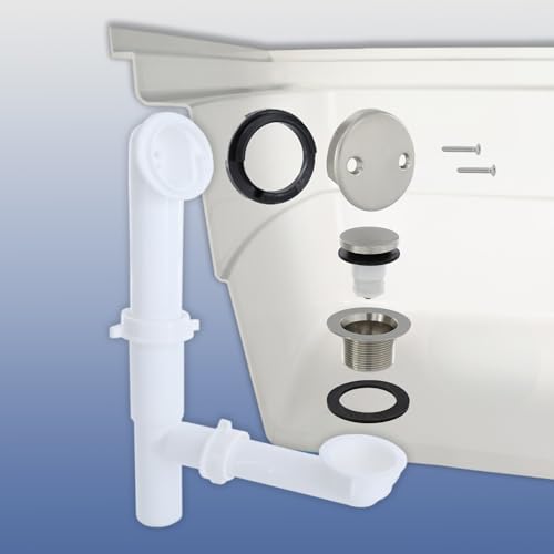 Danco Touch-Toe Drain Kit in Brushed Nickel (12098) by Danco - Used condition - Image 3